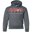 Sweatshirts Dark Heather / YS Elementary Design Youth Hoodie