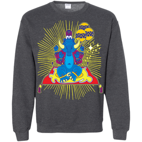 Sweatshirts Dark Heather / S Elephant God Crewneck Sweatshirt