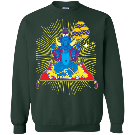 Sweatshirts Forest Green / S Elephant God Crewneck Sweatshirt