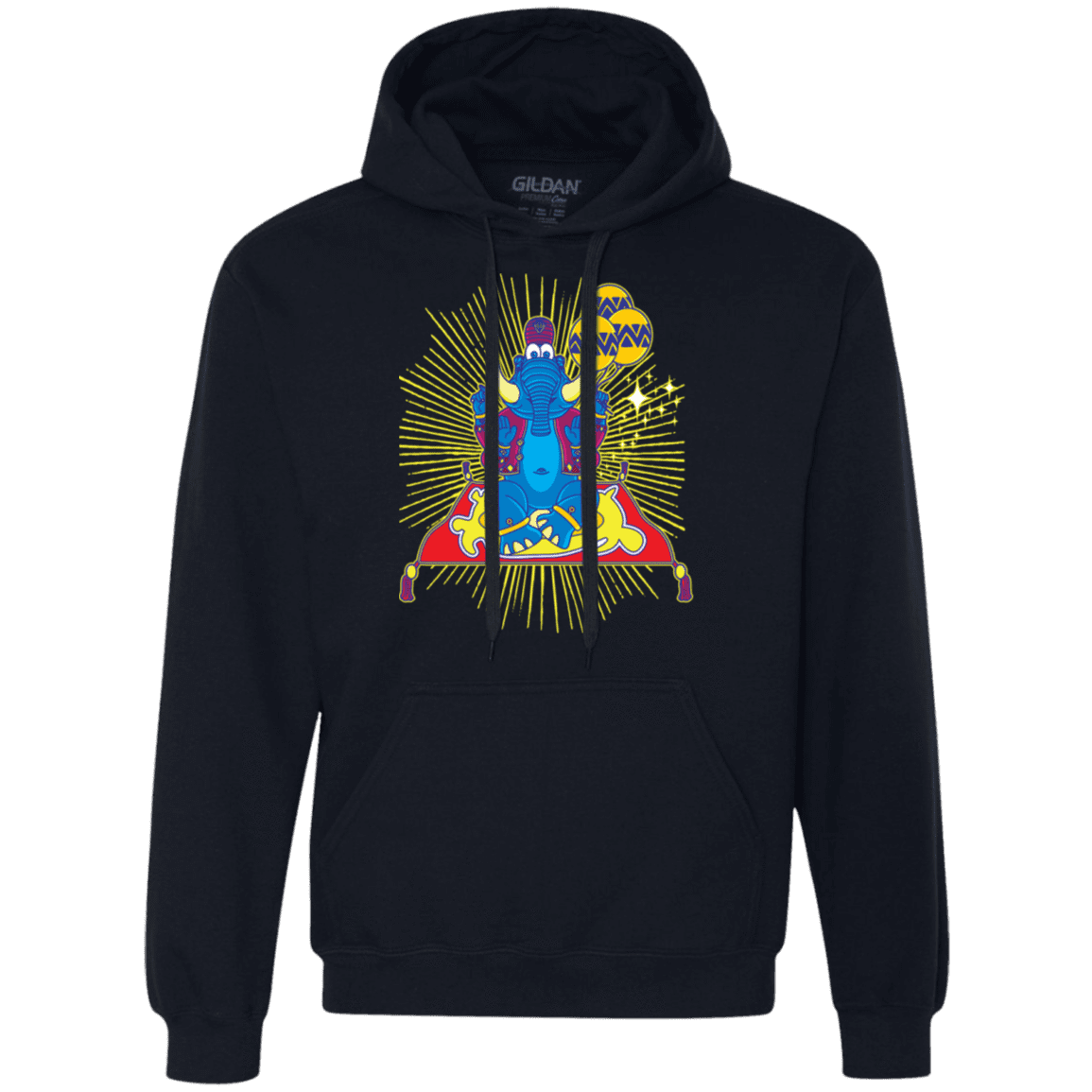 Sweatshirts Navy / S Elephant God Premium Fleece Hoodie