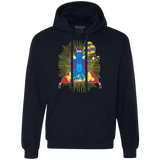 Sweatshirts Navy / S Elephant God Premium Fleece Hoodie