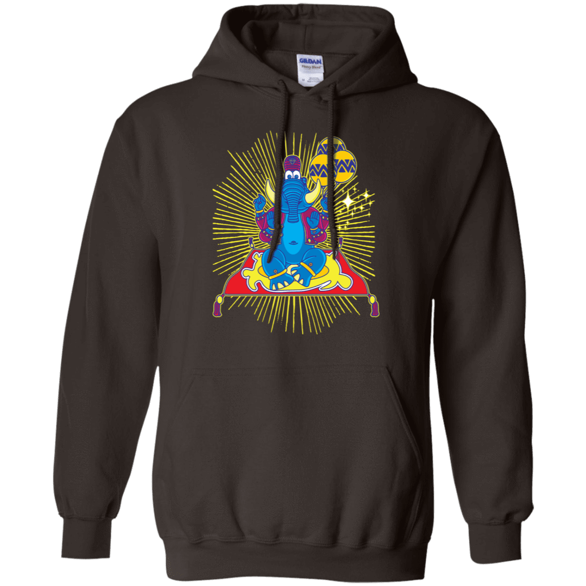 Sweatshirts Dark Chocolate / S Elephant God Pullover Hoodie