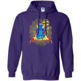 Sweatshirts Purple / S Elephant God Pullover Hoodie