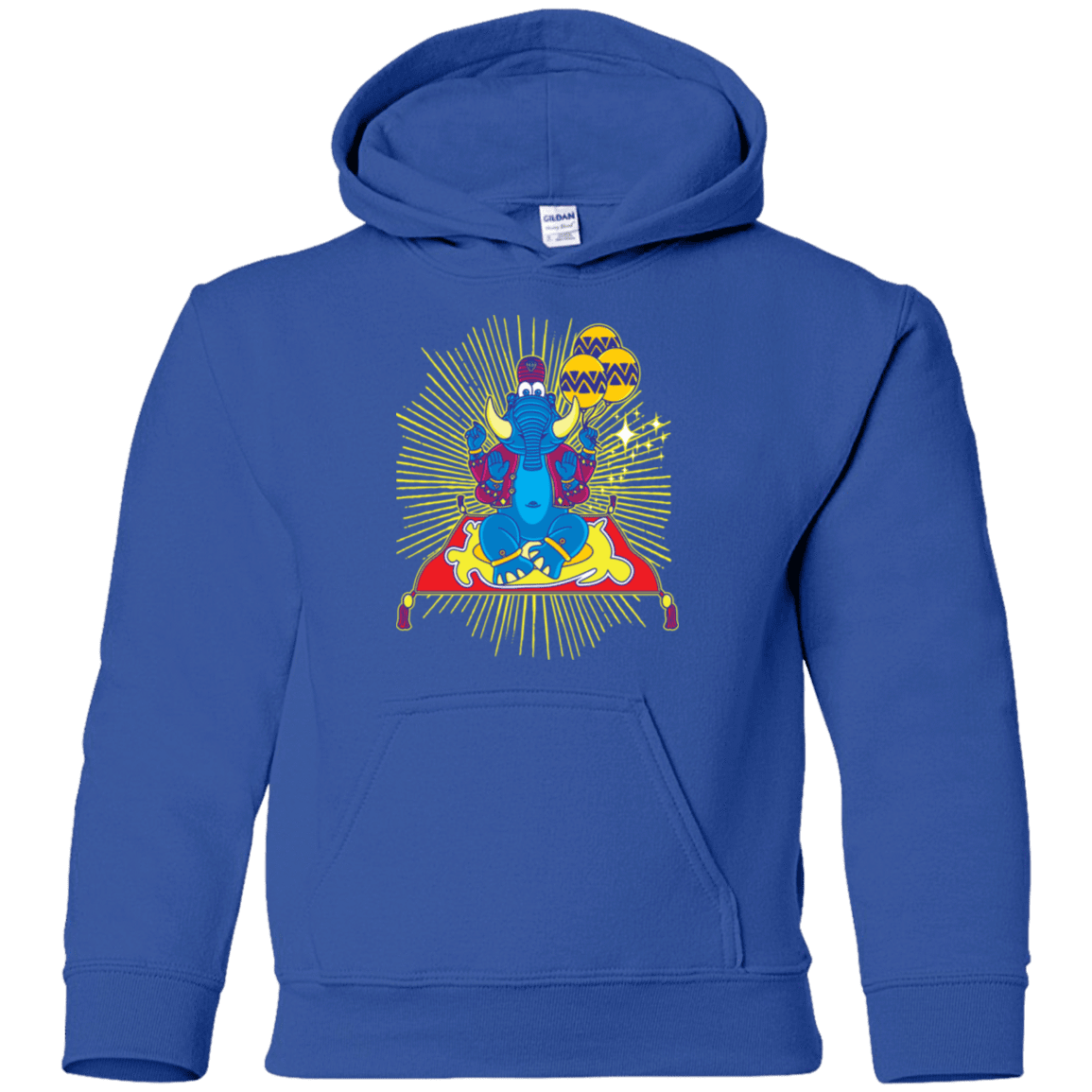 Sweatshirts Royal / YS Elephant God Youth Hoodie