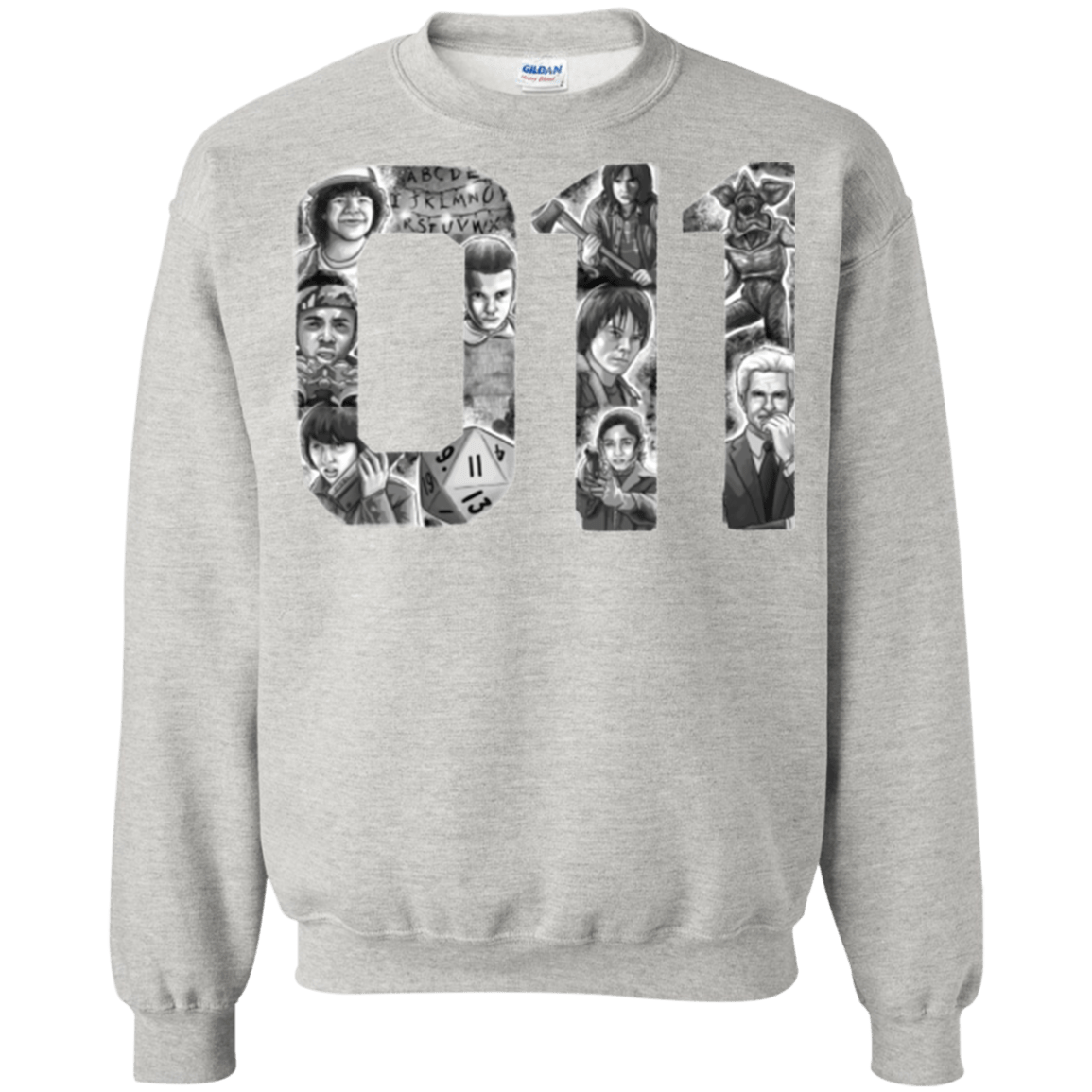 Sweatshirts Ash / Small Eleven Crewneck Sweatshirt