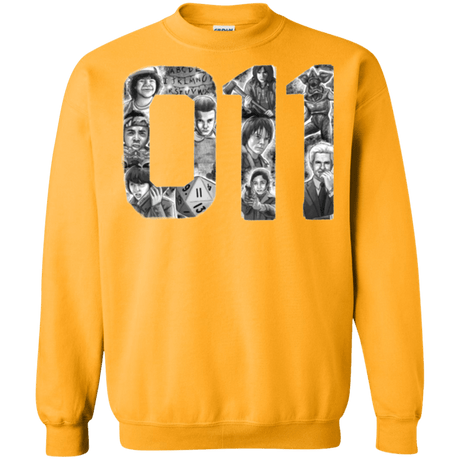 Sweatshirts Gold / Small Eleven Crewneck Sweatshirt