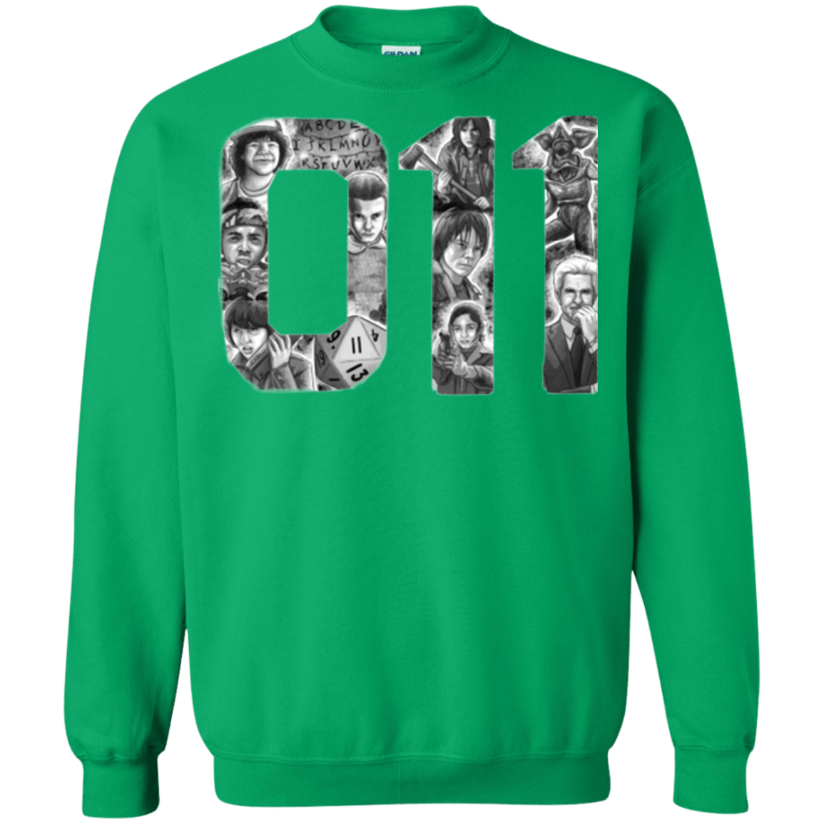 Sweatshirts Irish Green / Small Eleven Crewneck Sweatshirt
