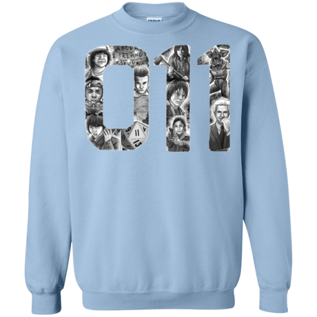 Sweatshirts Light Blue / Small Eleven Crewneck Sweatshirt