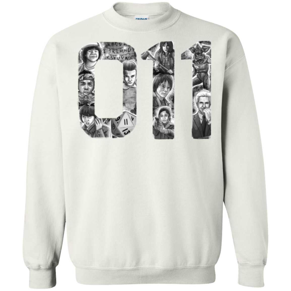 Sweatshirts White / Small Eleven Crewneck Sweatshirt