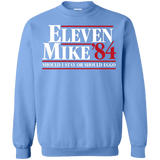 Sweatshirts Carolina Blue / Small Eleven Mike 84 - Should I Stay or Should Eggo Crewneck Sweatshirt
