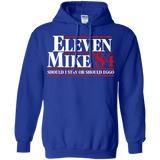 Sweatshirts Royal / Small Eleven Mike 84 - Should I Stay or Should Eggo Pullover Hoodie