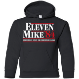 Sweatshirts Black / YS Eleven Mike 84 - Should I Stay or Should Eggo Youth Hoodie