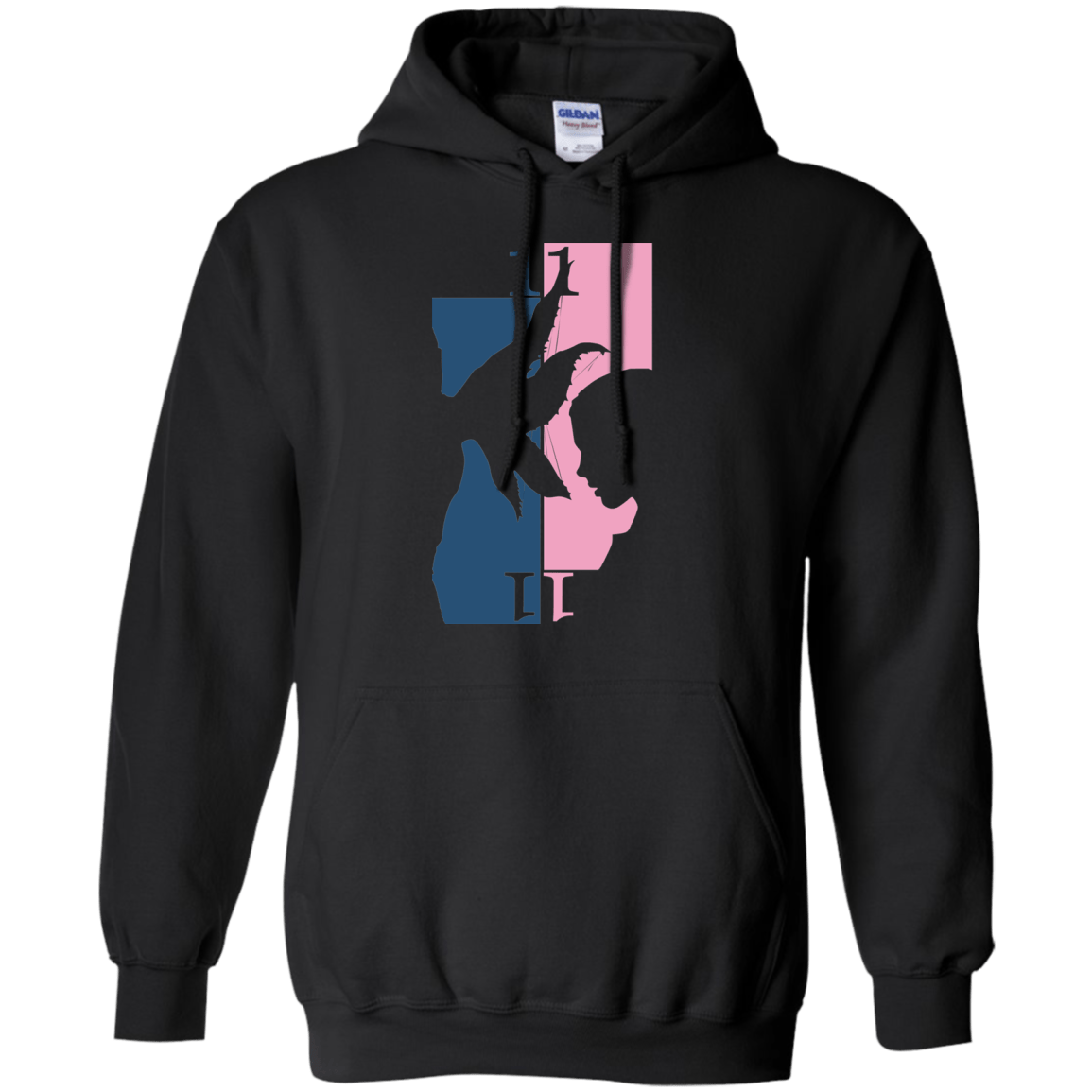 Sweatshirts Black / Small Eleven Mirror Pullover Hoodie
