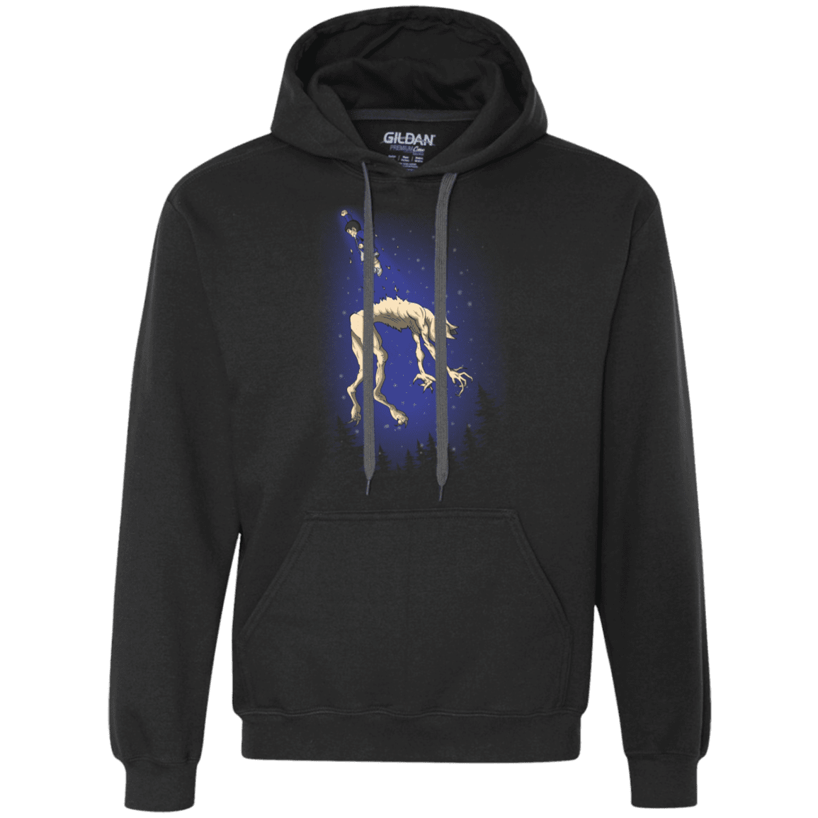 Sweatshirts Black / S Eleven vs Demogorgon Premium Fleece Hoodie