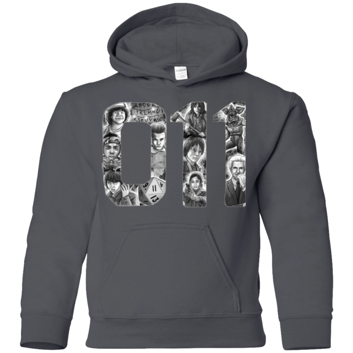 Sweatshirts Charcoal / YS Eleven Youth Hoodie