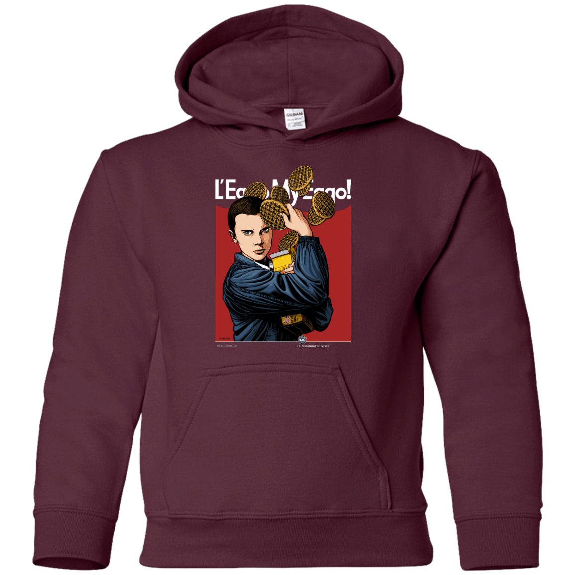 Sweatshirts Maroon / YS Eleven Youth Hoodie