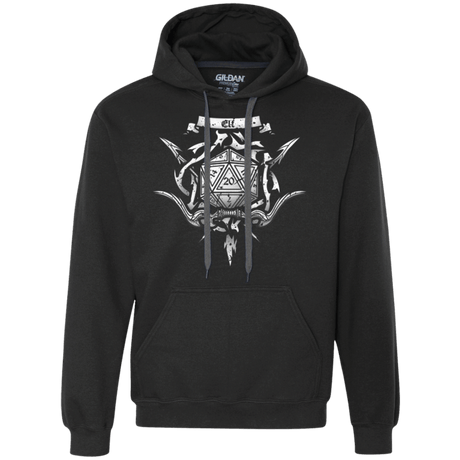 Sweatshirts Black / Small Elf Crest Premium Fleece Hoodie