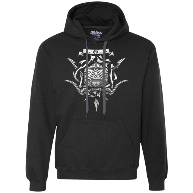 Sweatshirts Black / Small Elf Crest Premium Fleece Hoodie