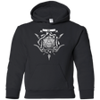 Sweatshirts Black / YS Elf Crest Youth Hoodie