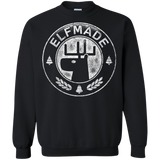 Sweatshirts Black / Small Elf Made Crewneck Sweatshirt