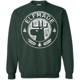Sweatshirts Forest Green / Small Elf Made Crewneck Sweatshirt