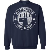 Sweatshirts Navy / Small Elf Made Crewneck Sweatshirt