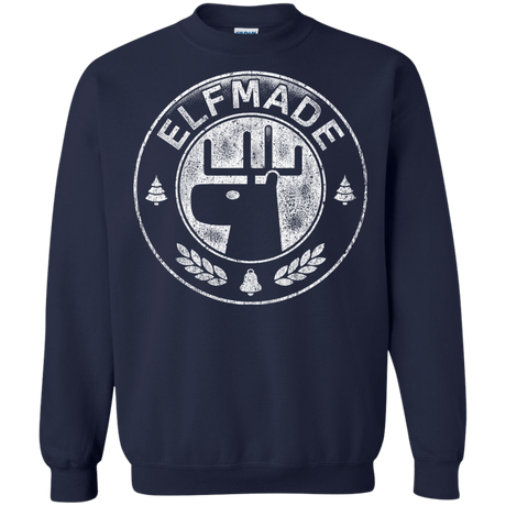Sweatshirts Navy / Small Elf Made Crewneck Sweatshirt