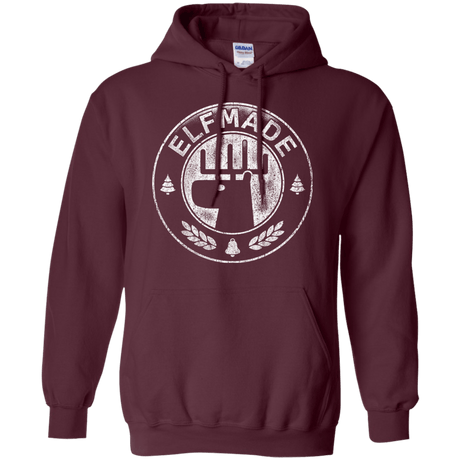 Sweatshirts Maroon / Small Elf Made Pullover Hoodie