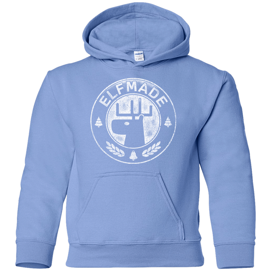 Sweatshirts Carolina Blue / YS Elf Made Youth Hoodie