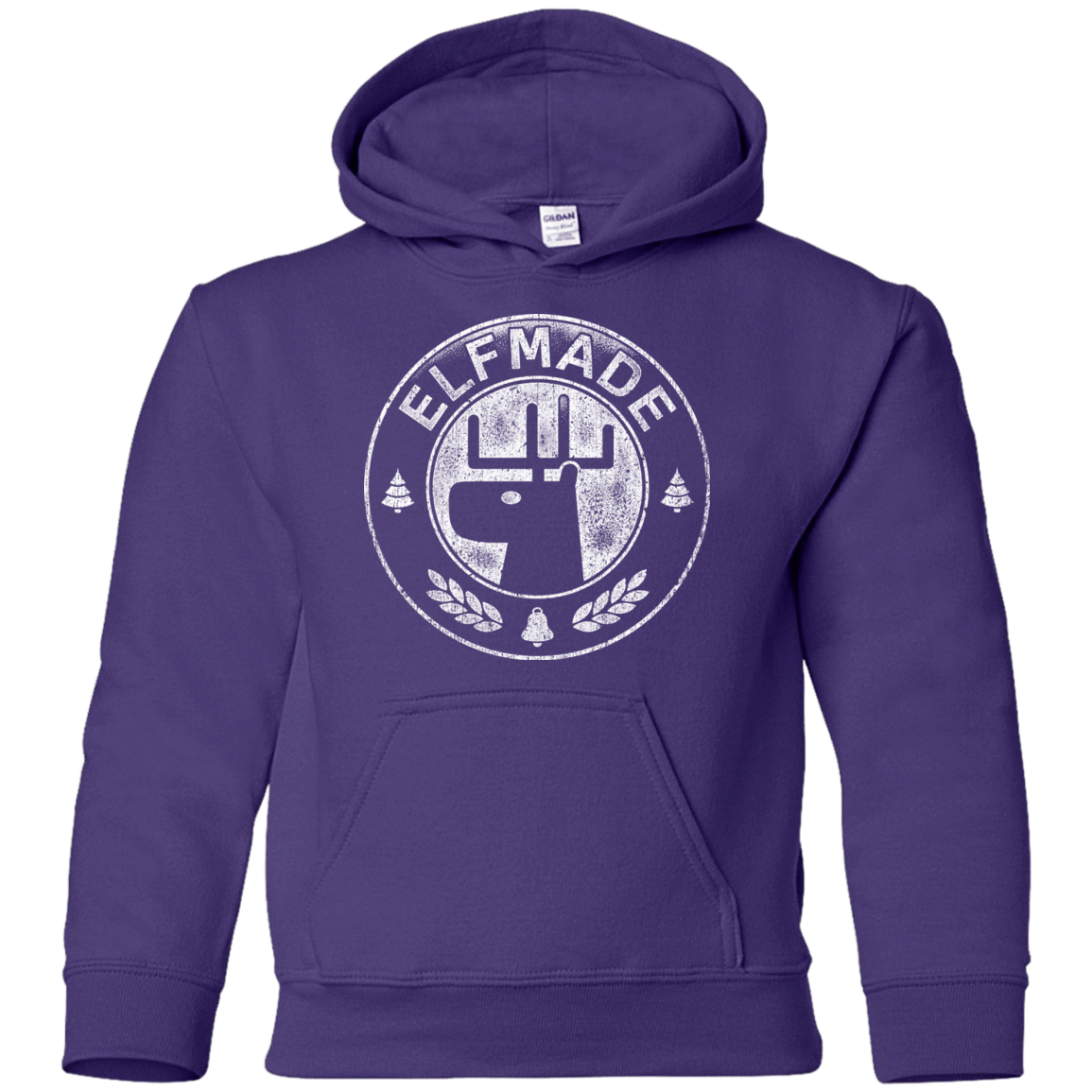Sweatshirts Purple / YS Elf Made Youth Hoodie