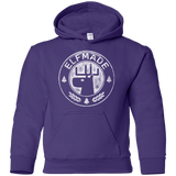 Sweatshirts Purple / YS Elf Made Youth Hoodie