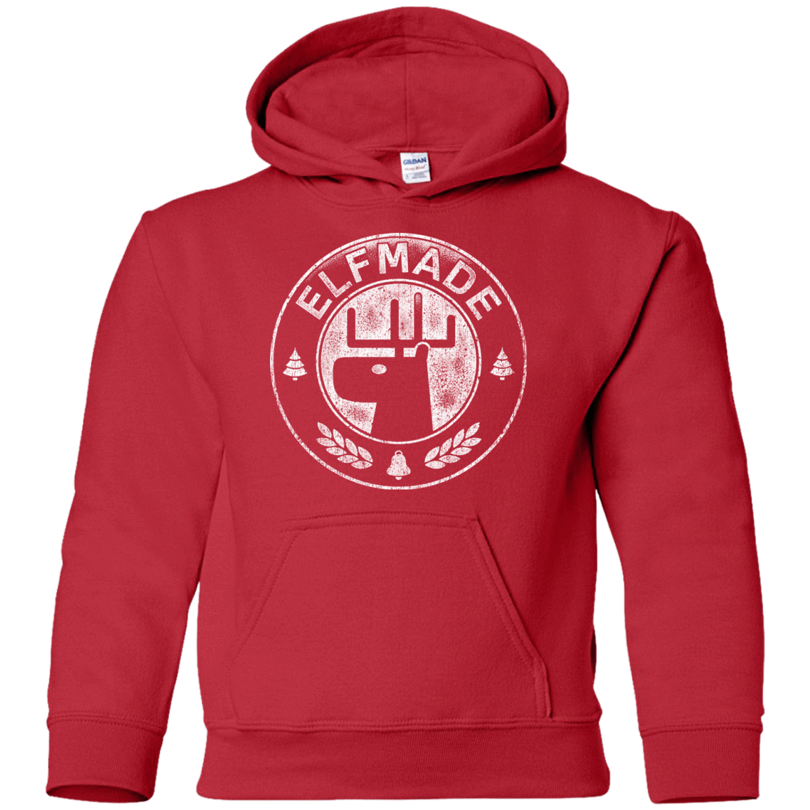 Sweatshirts Red / YS Elf Made Youth Hoodie