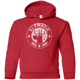Sweatshirts Red / YS Elf Made Youth Hoodie