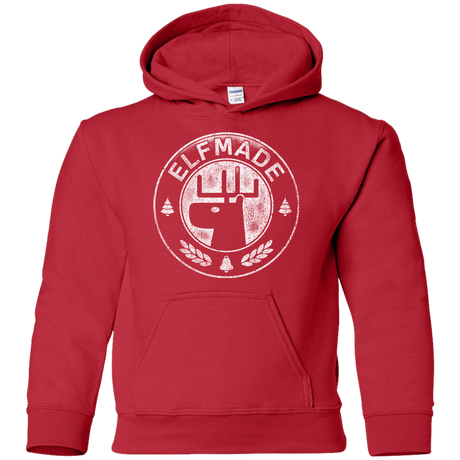Sweatshirts Red / YS Elf Made Youth Hoodie