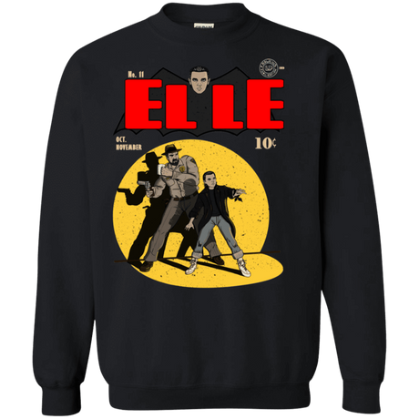 Sweatshirts Black / S Elle N11 Crewneck Sweatshirt