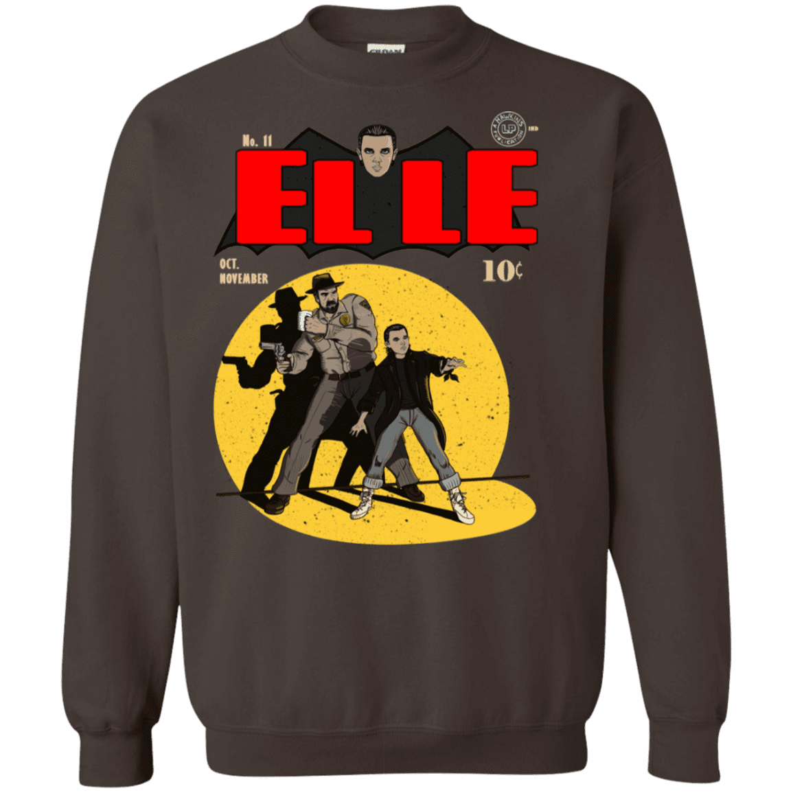 Sweatshirts Dark Chocolate / S Elle N11 Crewneck Sweatshirt