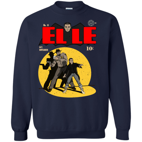 Sweatshirts Navy / S Elle N11 Crewneck Sweatshirt