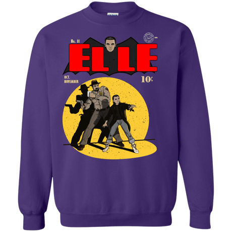 Sweatshirts Purple / S Elle N11 Crewneck Sweatshirt