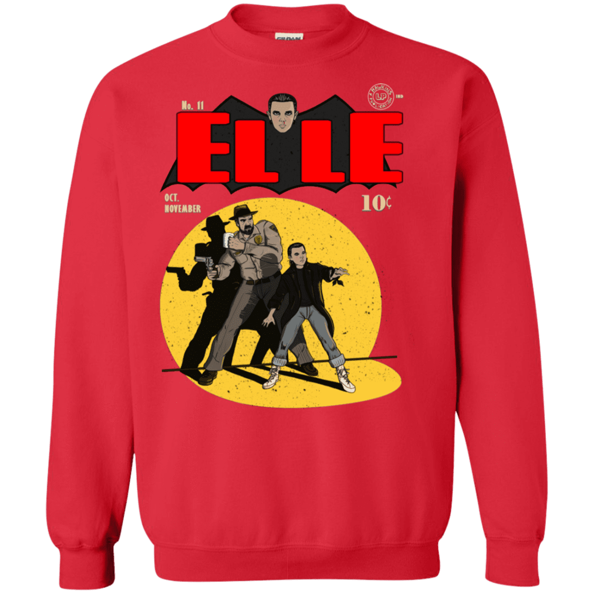 Sweatshirts Red / S Elle N11 Crewneck Sweatshirt