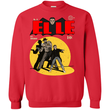 Sweatshirts Red / S Elle N11 Crewneck Sweatshirt