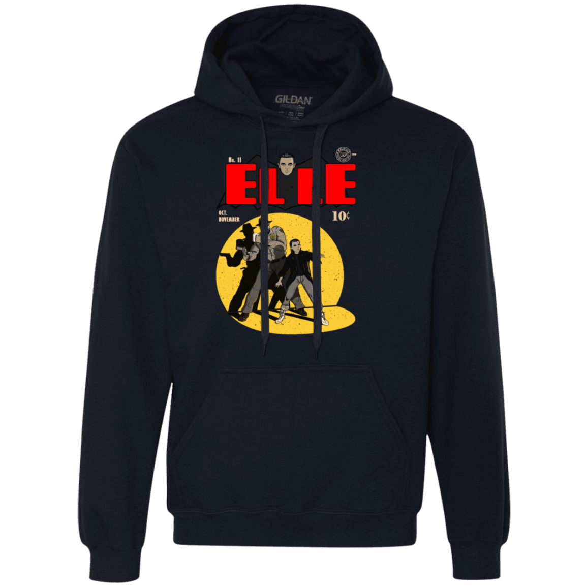 Sweatshirts Navy / S Elle N11 Premium Fleece Hoodie