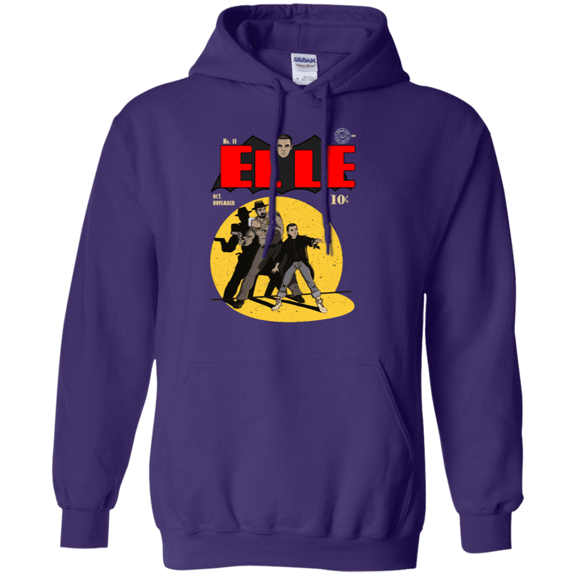 Sweatshirts Purple / S Elle N11 Pullover Hoodie
