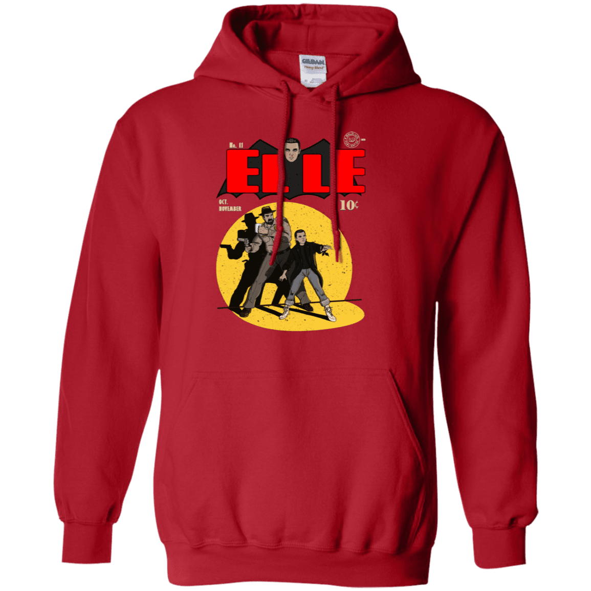 Sweatshirts Red / S Elle N11 Pullover Hoodie