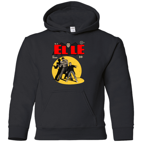 Sweatshirts Black / YS Elle N11 Youth Hoodie