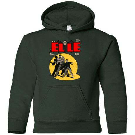 Sweatshirts Forest Green / YS Elle N11 Youth Hoodie