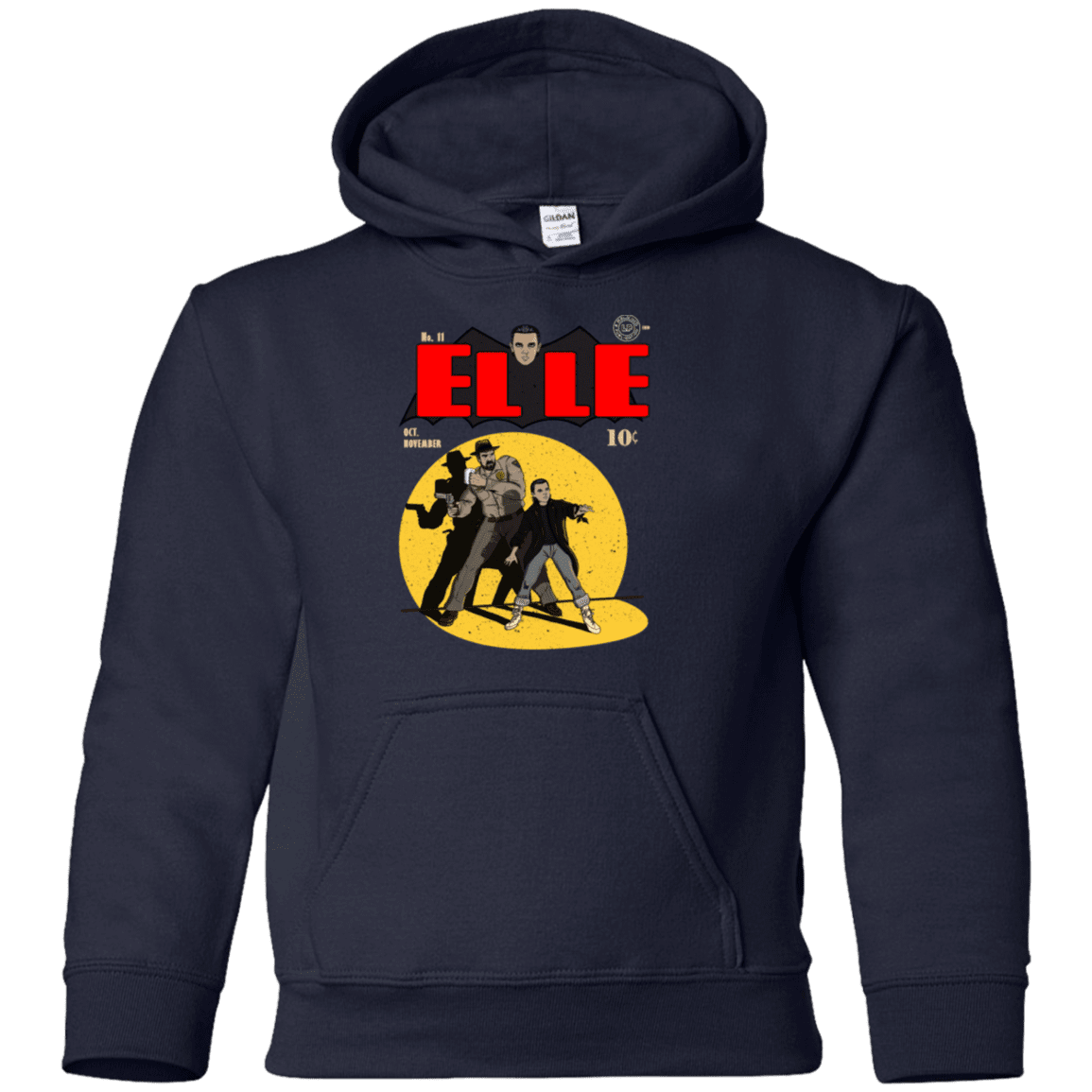Sweatshirts Navy / YS Elle N11 Youth Hoodie
