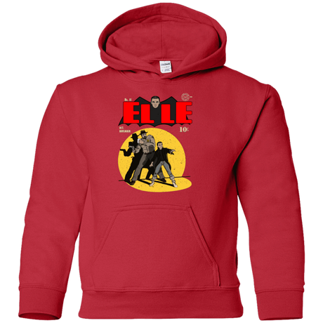 Sweatshirts Red / YS Elle N11 Youth Hoodie