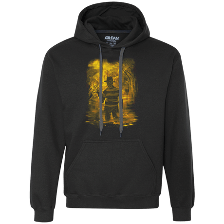 Sweatshirts Black / Small Elm Street Storm Orange Premium Fleece Hoodie