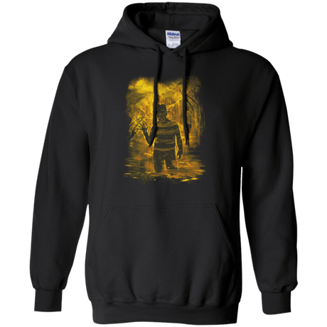 Sweatshirts Black / Small Elm Street Storm Orange Pullover Hoodie