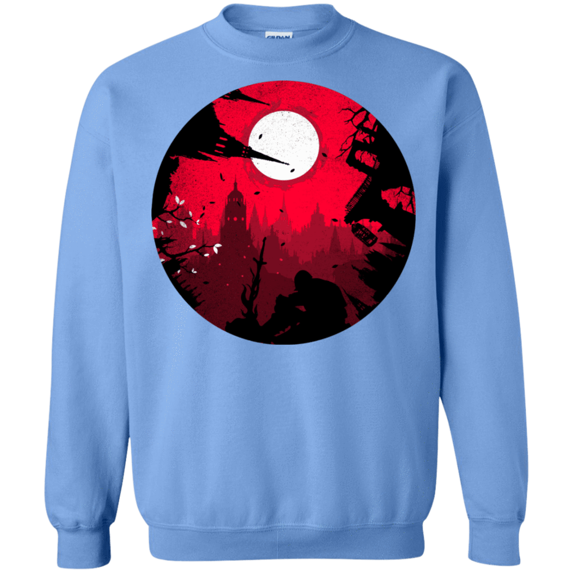 Sweatshirts Carolina Blue / S Embrace the Darkness Crewneck Sweatshirt